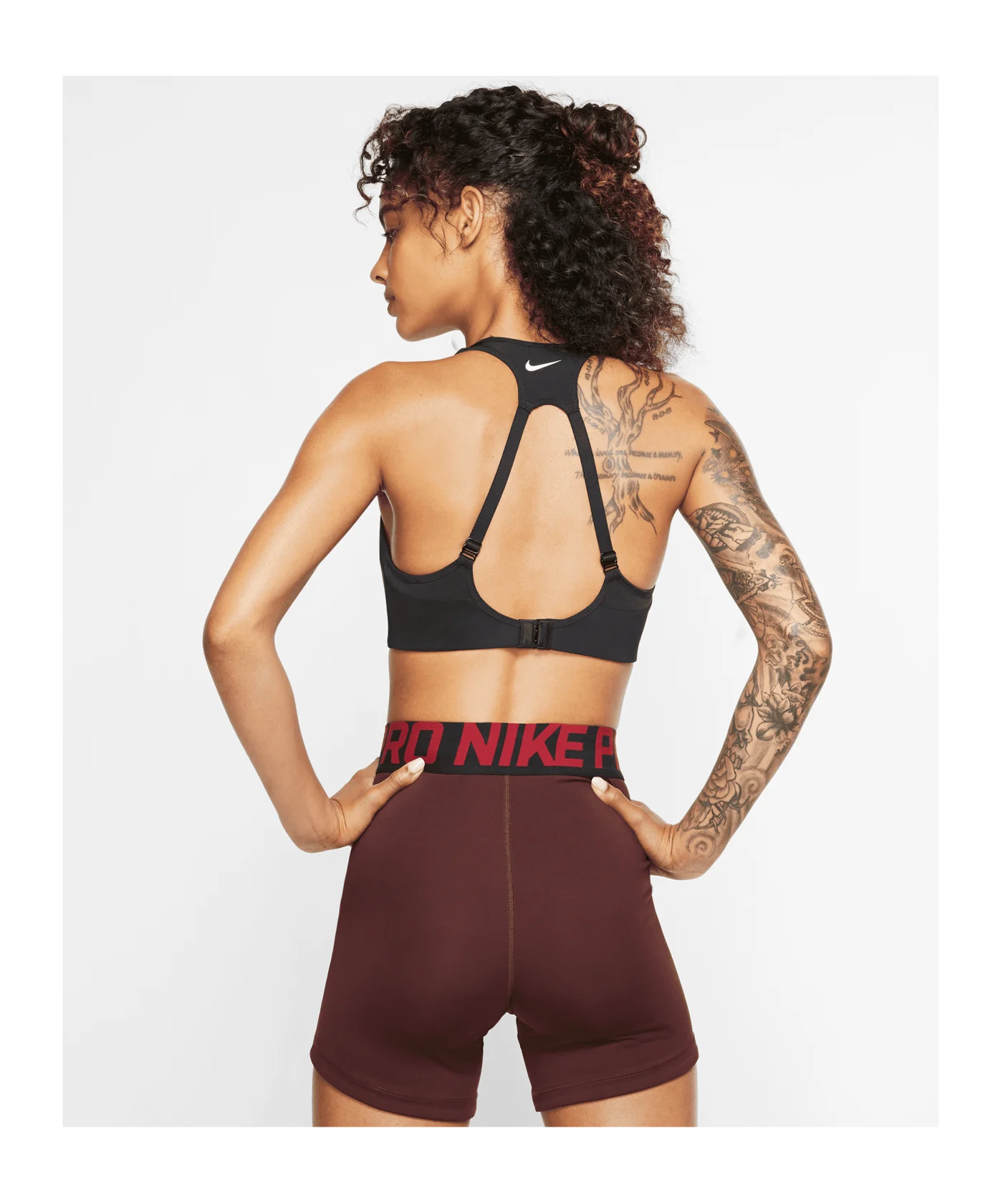 Nike Alpha Bra Sport-BH Damen Schwarz F010