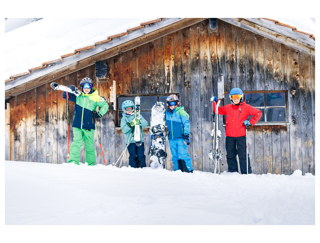 Kinder Skihose Racer total eclipse