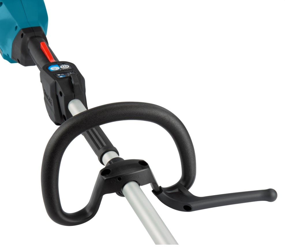Makita DUR369LPT2 2x18 V Bosmaaier D-greep ( 2x5.0 Ah ) accu en 1 duo snellader