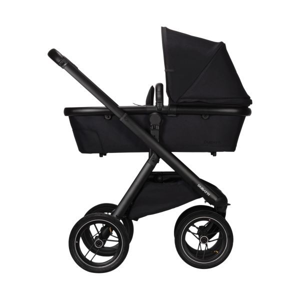 Dubatti One E5 Kinderwagen 3-in-1 - Black / Black - Sand | Britax Römer Baby-Safe Pro Autostoeltje - Galaxy Black