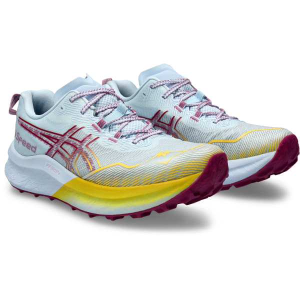 Chaussure trail ASICS FUJISPEED 2 W LIGHT BLUE/BLACKBERRY