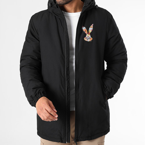 Parka Capuche Small Bugs Bunny Graffiti Noir