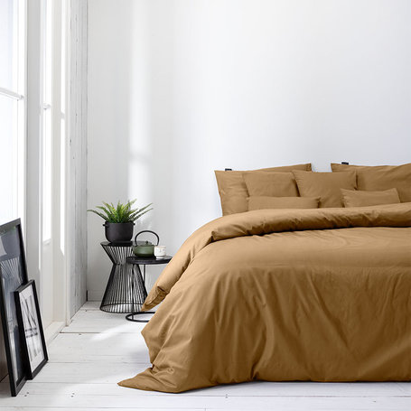 Dekbedovertrek  Plain Percale - Brons