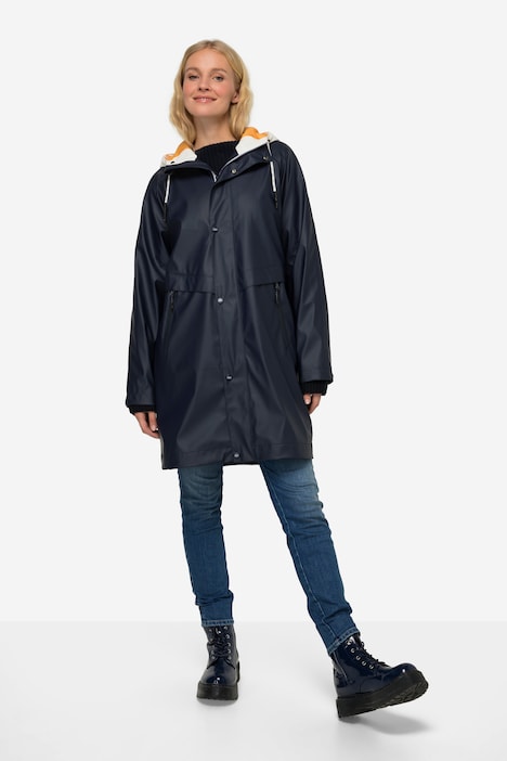 Funktions-Regenjacke, Kapuze