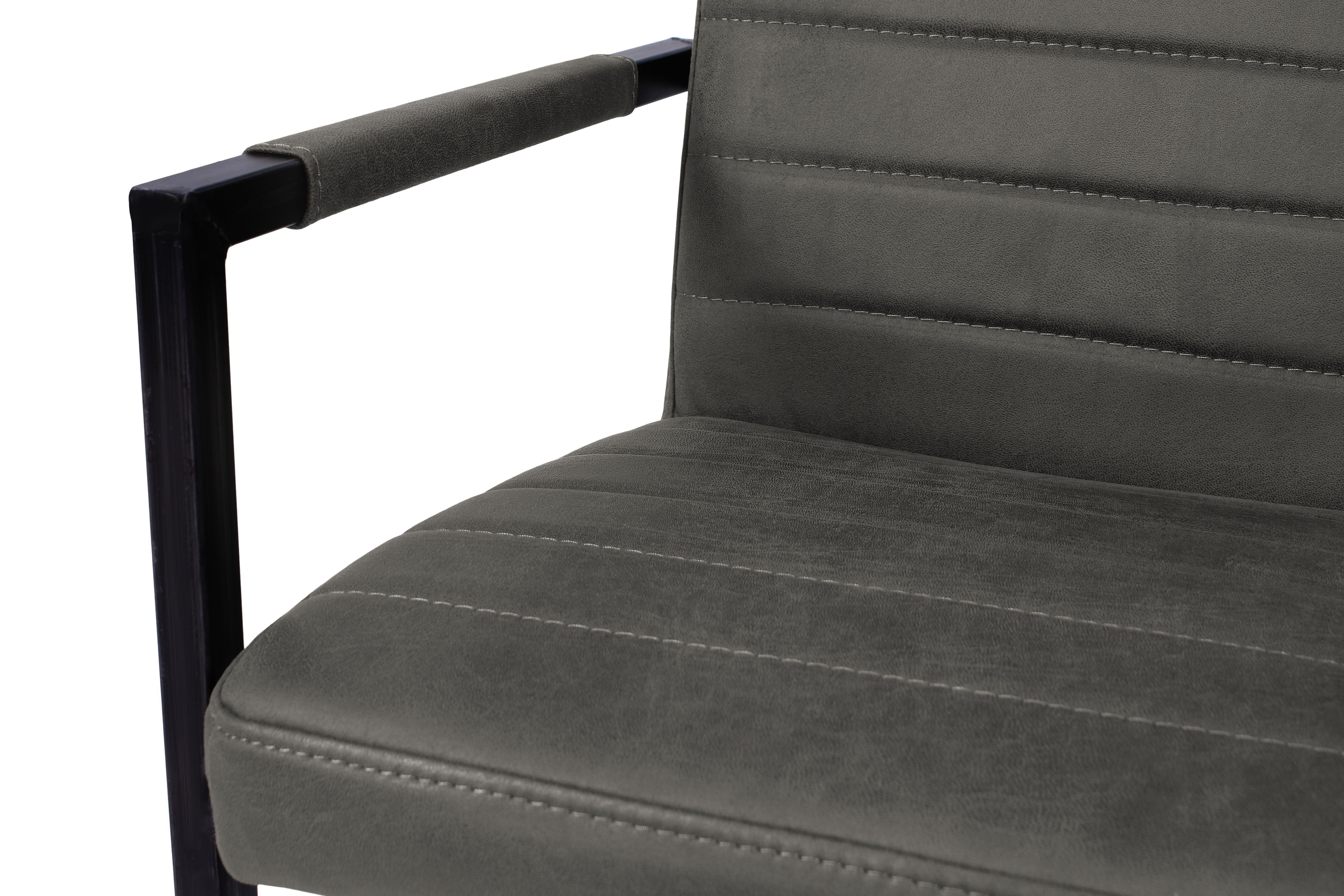 Eetkamerstoel Anthracite Rocca B56 x D60 x H86 cm