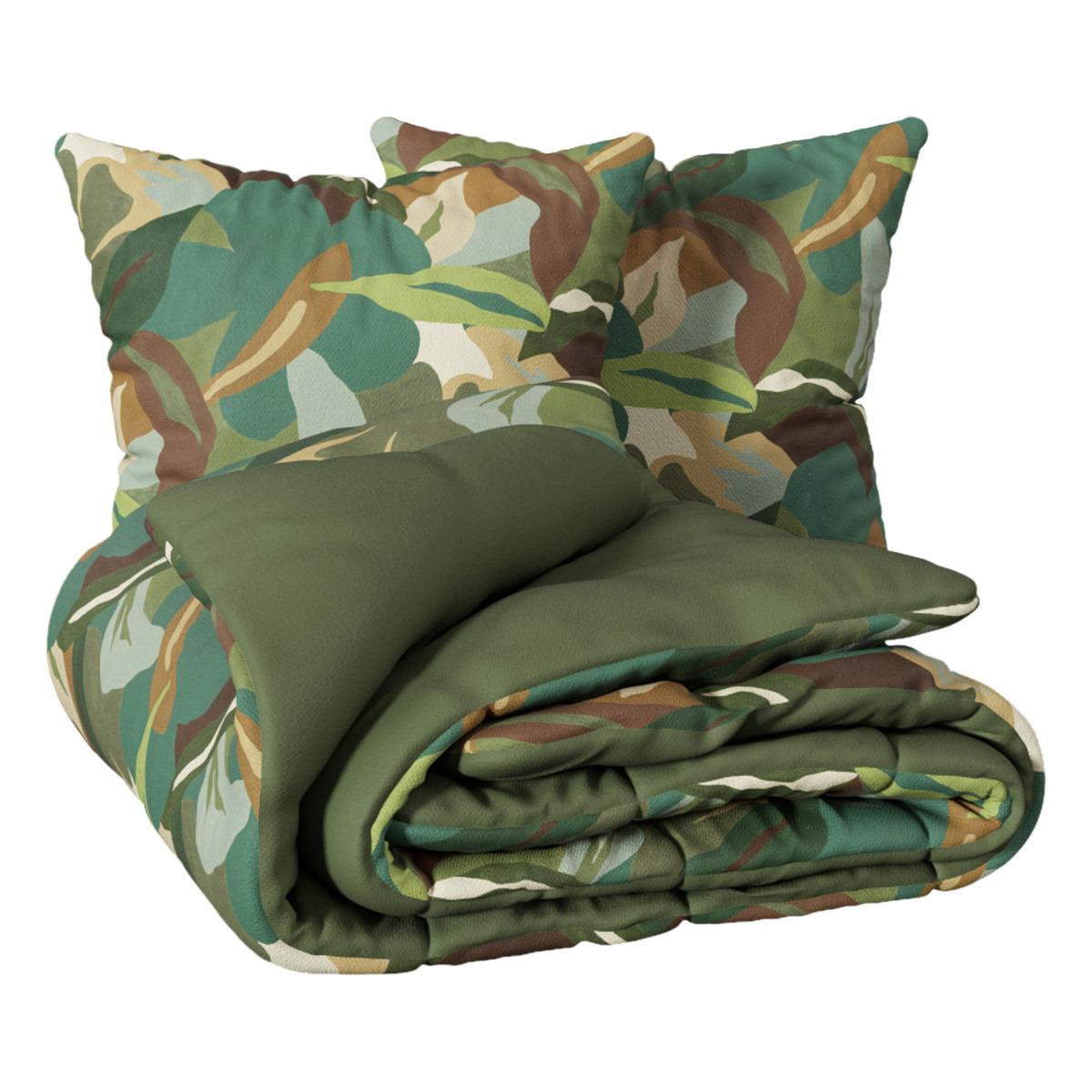 PARURE IMPRIME PERCALE RENATA 240X220CM