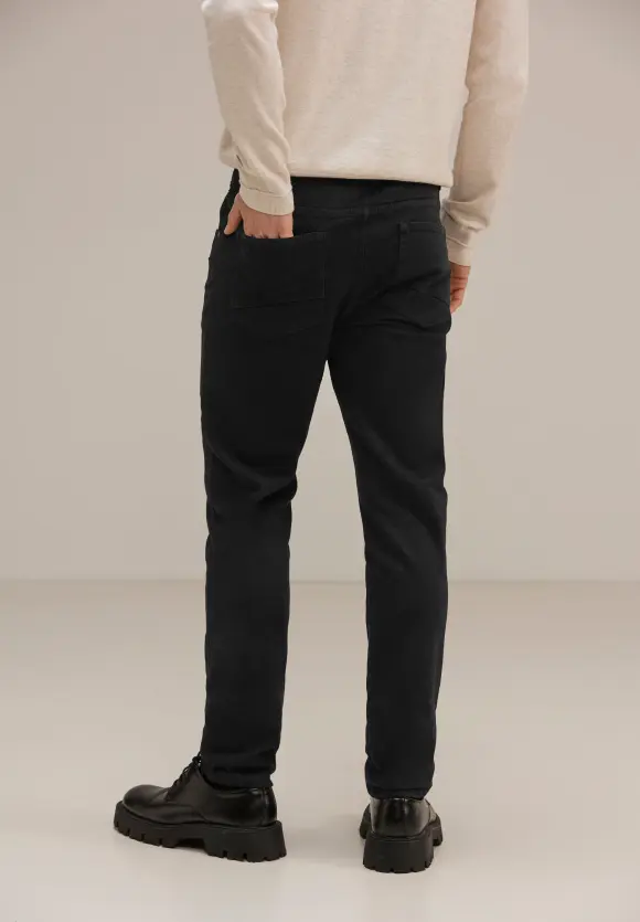 Slim Fit Jeans - clean black