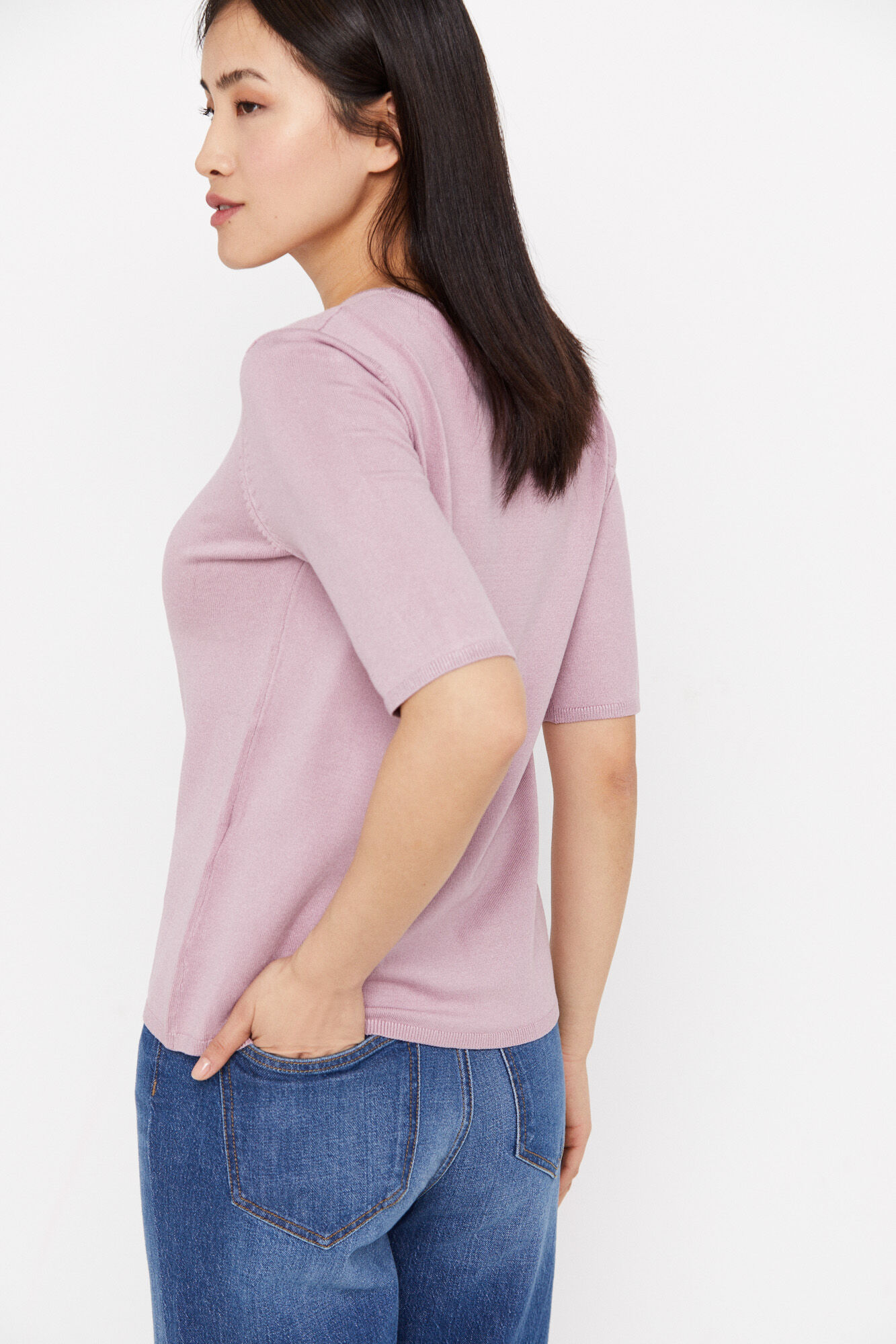 Camisa de manga curta - Lilás