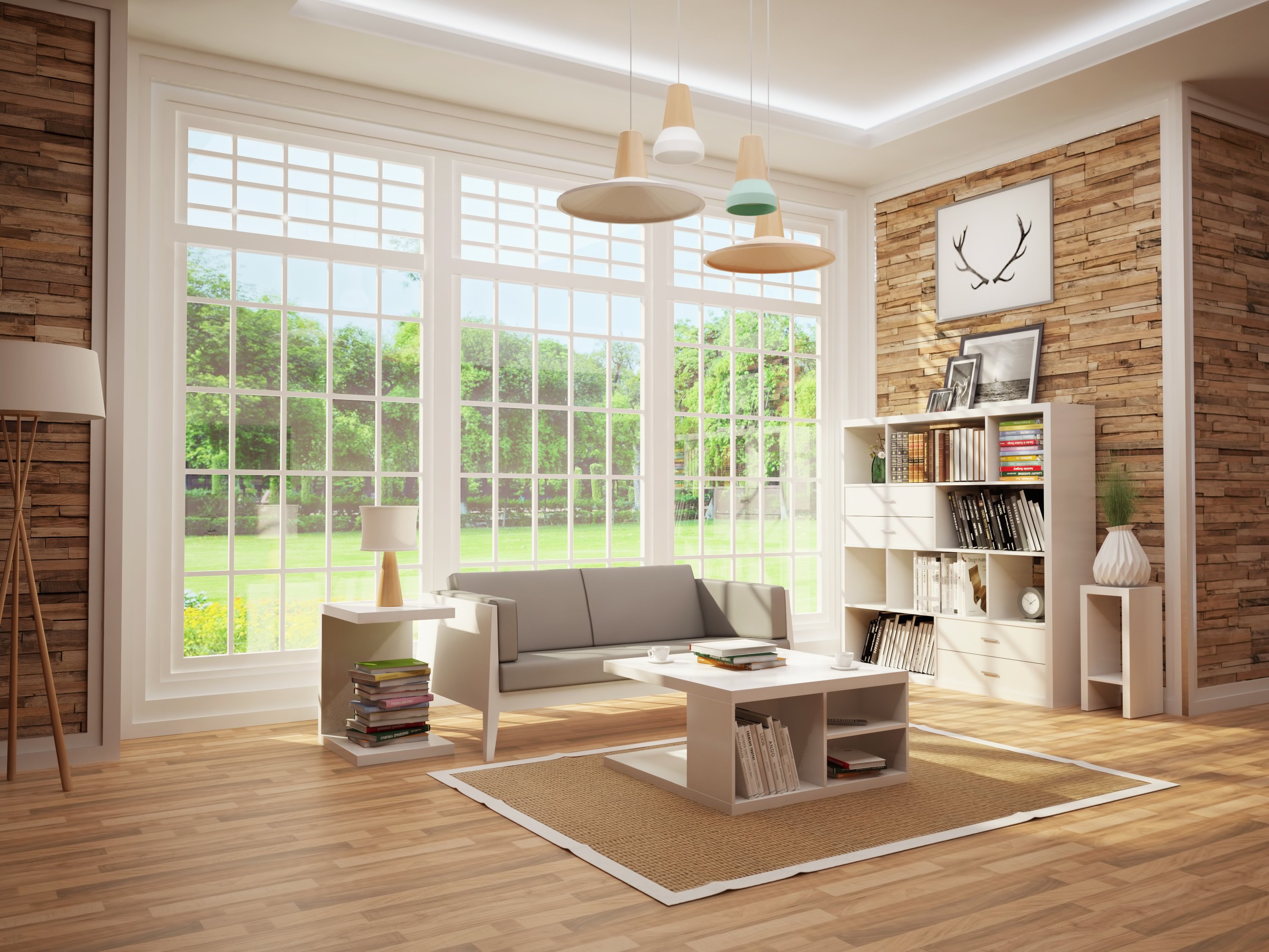 Solina - Beistelltisch, Blumentisch, Couchtisch in C-Form, schraubenlos, weiss hochglanz