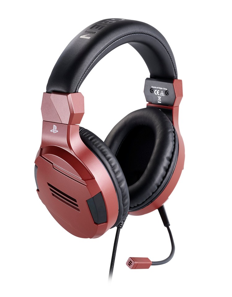 Playstation 4 HW Bigben Stereo Gaming Headset v3 (Red)