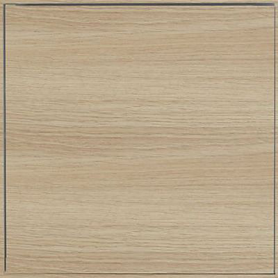 Bloc-porte carré Mixxit L. 33 cm, bois chêne