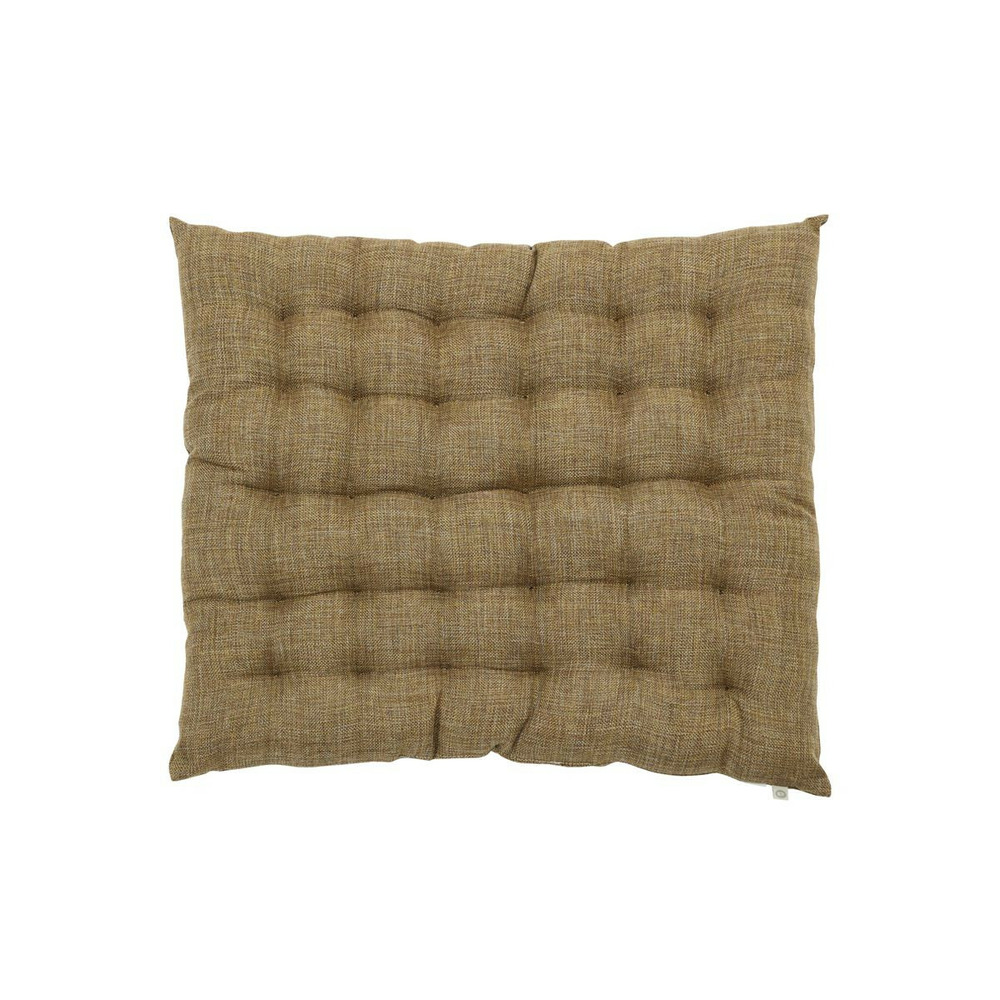 Coussin pour fauteuil avec garnissage fine camel