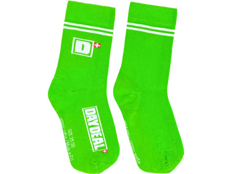 DayDeal.ch DayDeal Collection Grösse 43- 46, Grün Socken im DayDeal-Design