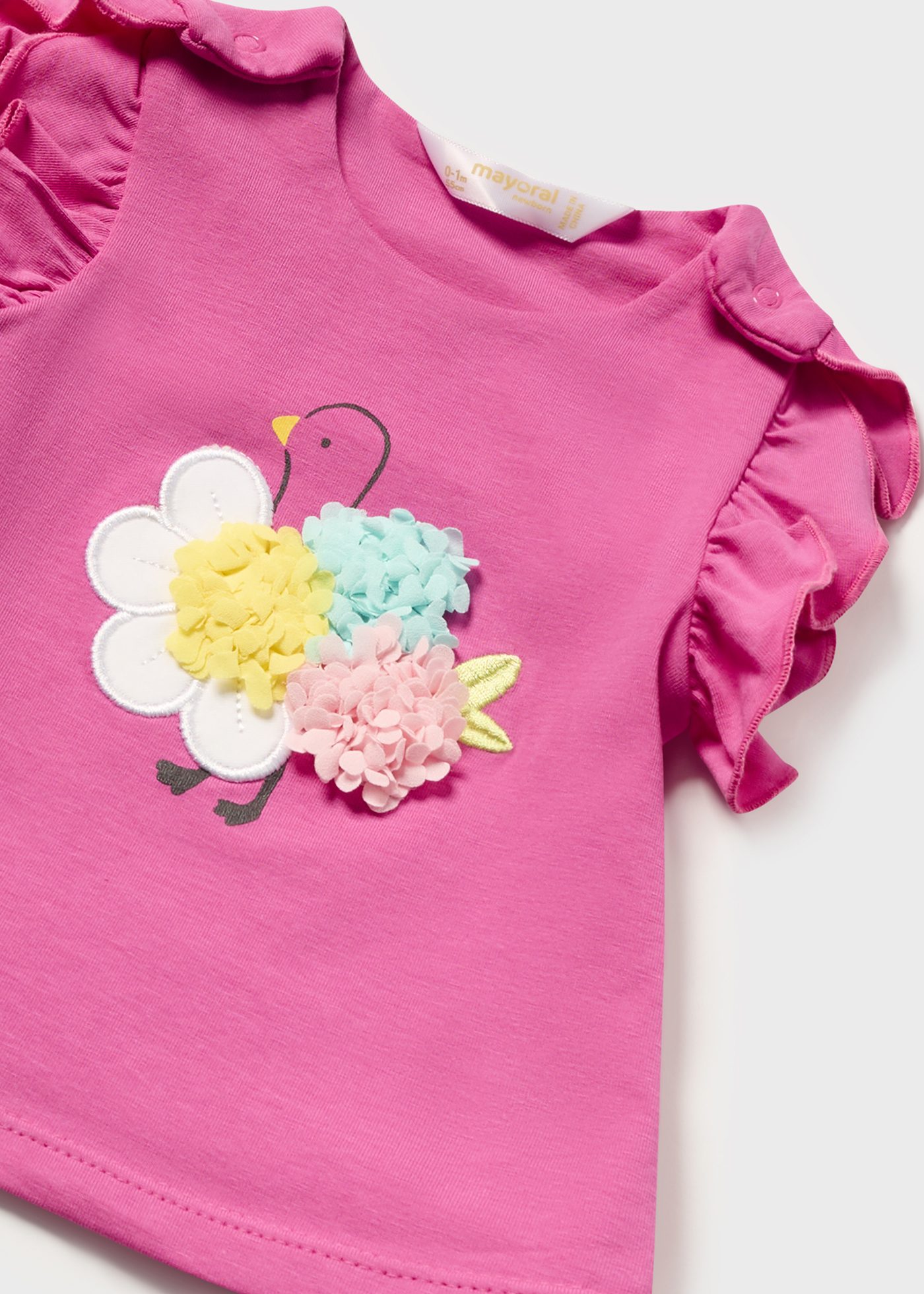 Conjunto de 3 peças Better Cotton Juicy para recém-nascidos