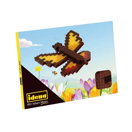 Idena Minibaustein Postkarte Schmetterling