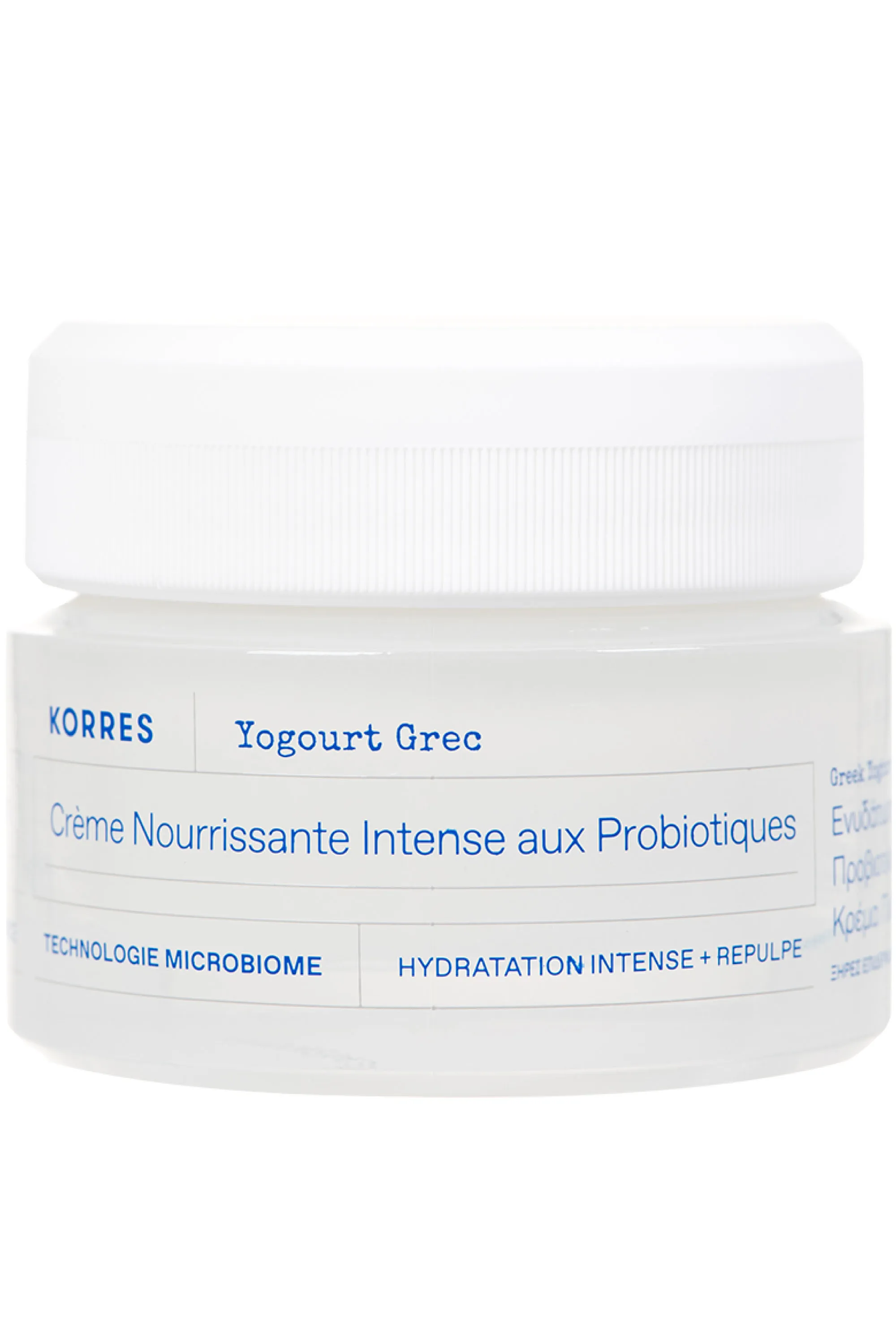 Korres Crème nourrissante intense aux probiotiques et yaourt grec-40 ml