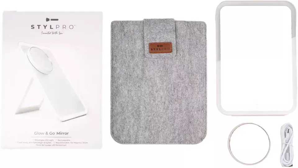 Stylpro Glow and Go Travel Mirror