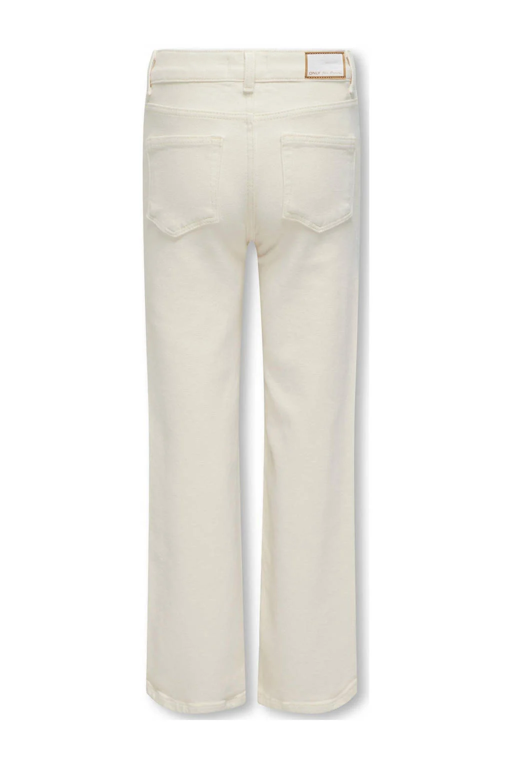 ONLY high waist wide leg jeans KOGJUICY ecru