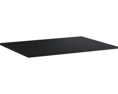 Jungborn wastafelblad 606 x 460 mm zwart mat zonder uitsparing
