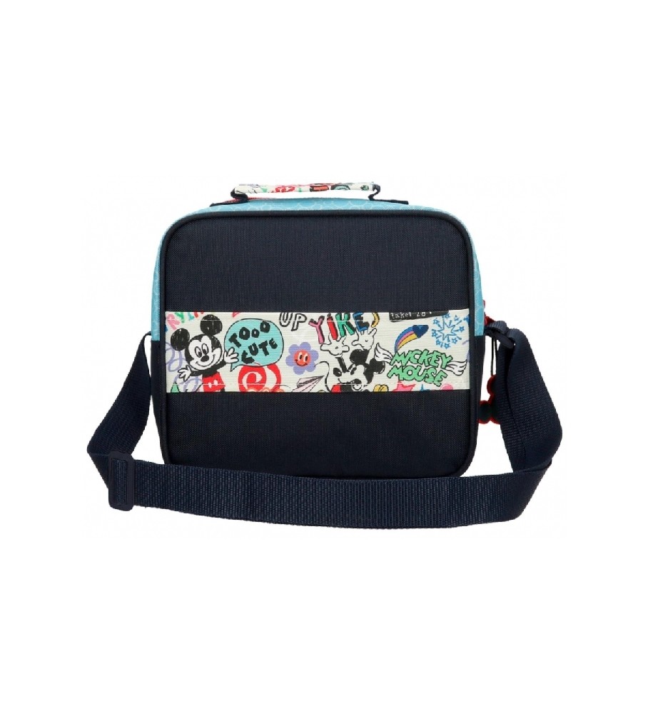 Nécessaire Disney Mickey Be Cool com alça de ombro ajustável - Azul