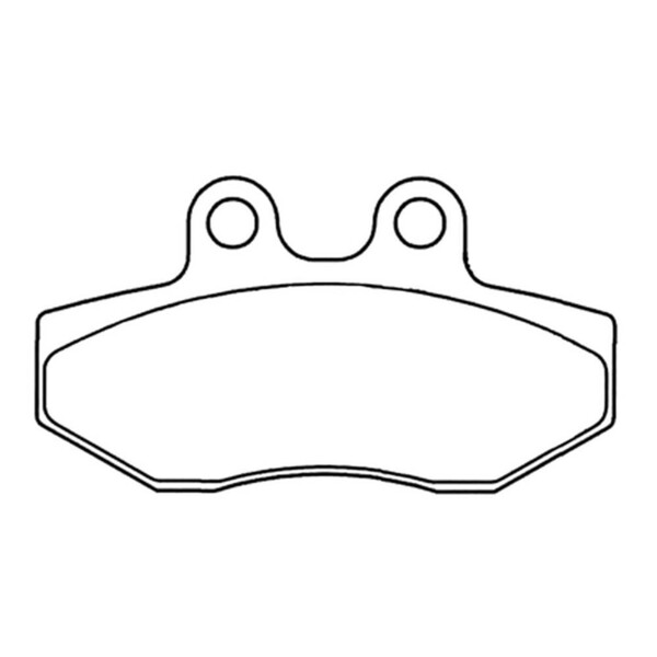 Cl brakes - Plaquettes de frein Maxi Scooter métal fritté - 3069MSC