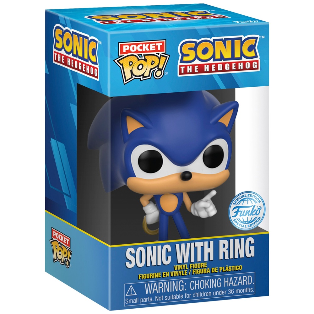Pocket POP! Vinyl & Tee: Sonic the Hedgehog Set (T-Shirt: Kindergröße Medium)