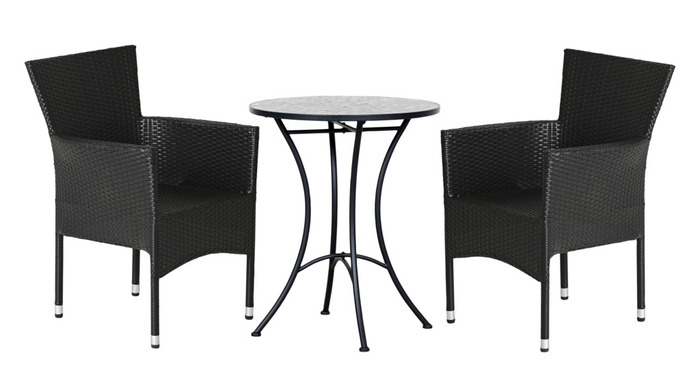 Cafébord Rom mosaik Ø60 cm - Sunlife