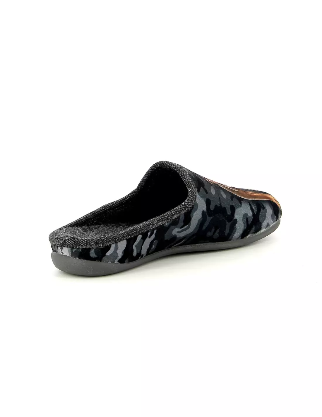 LA MAISON DE L ESPADRILLE LAMPI 6727 5 - Pantoufles & chaussons Noir