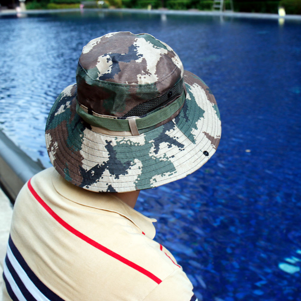 Decopatent Camouflage Jungle vissershoed(Bucket Hat Outdoor)
