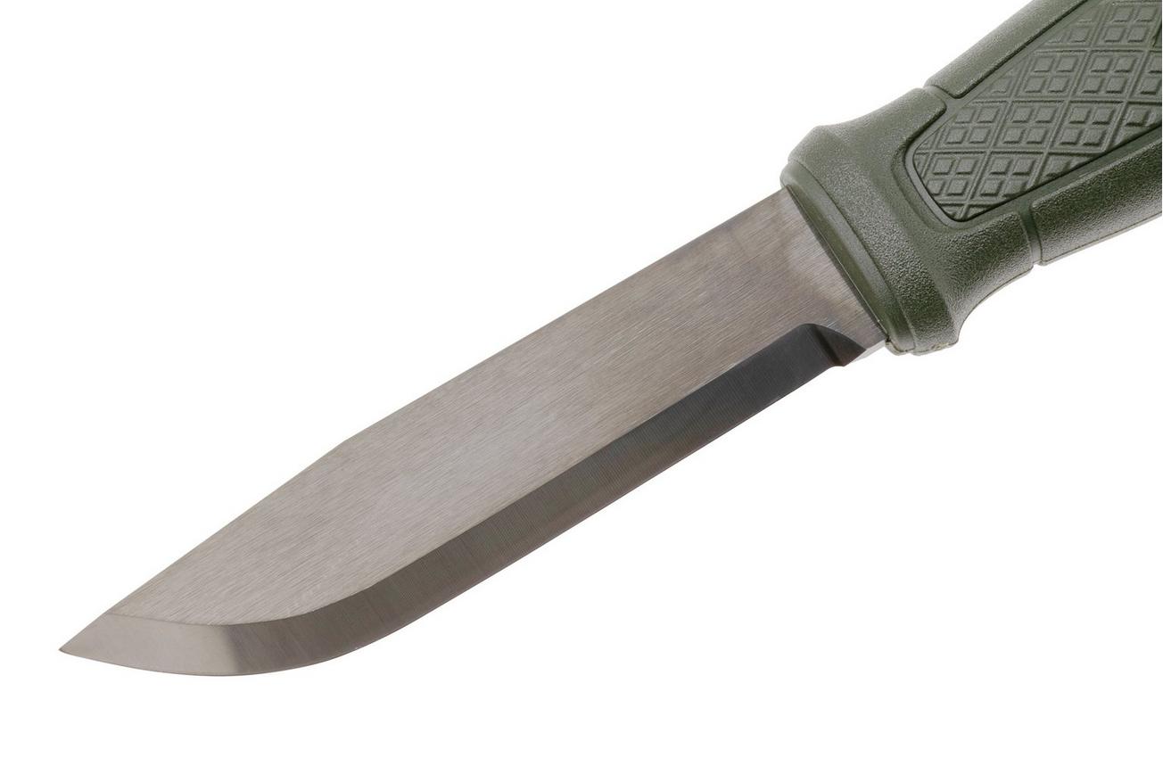 Morakniv Garberg BlackBlade Carbon 14528 Black DLC C100S, Green Polyamide, bushcraftmes