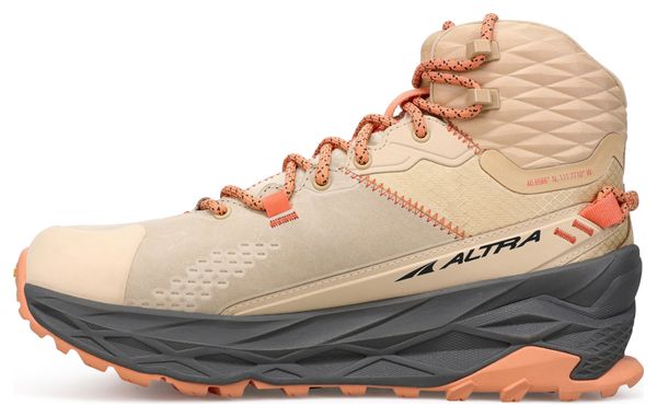 Chaussures de Randonnée Altra Olympus 5 Hike Mid GTX Femme Beige