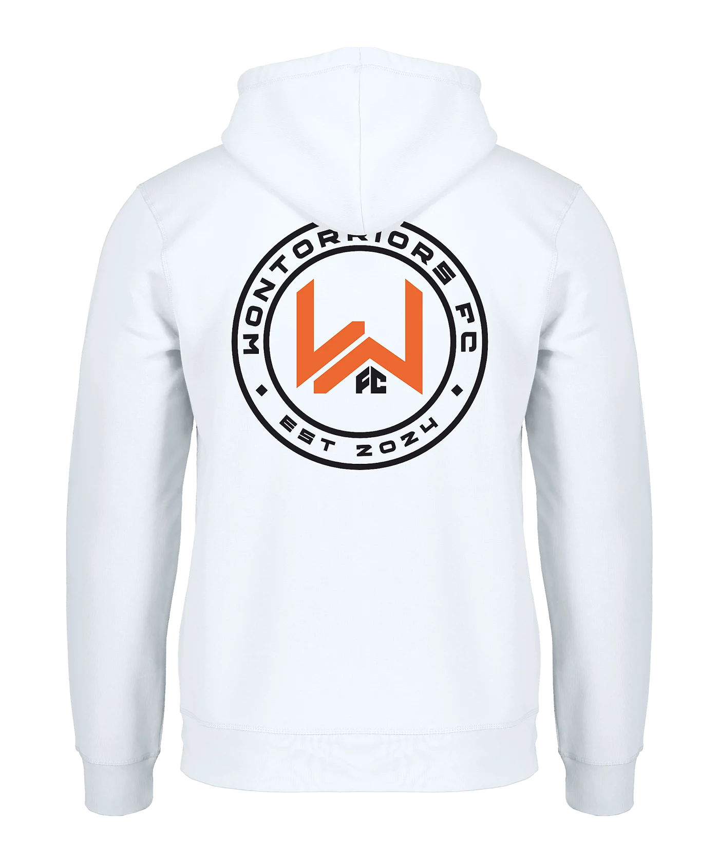 Wontorriors FC Fan Hoody Weiss FC001