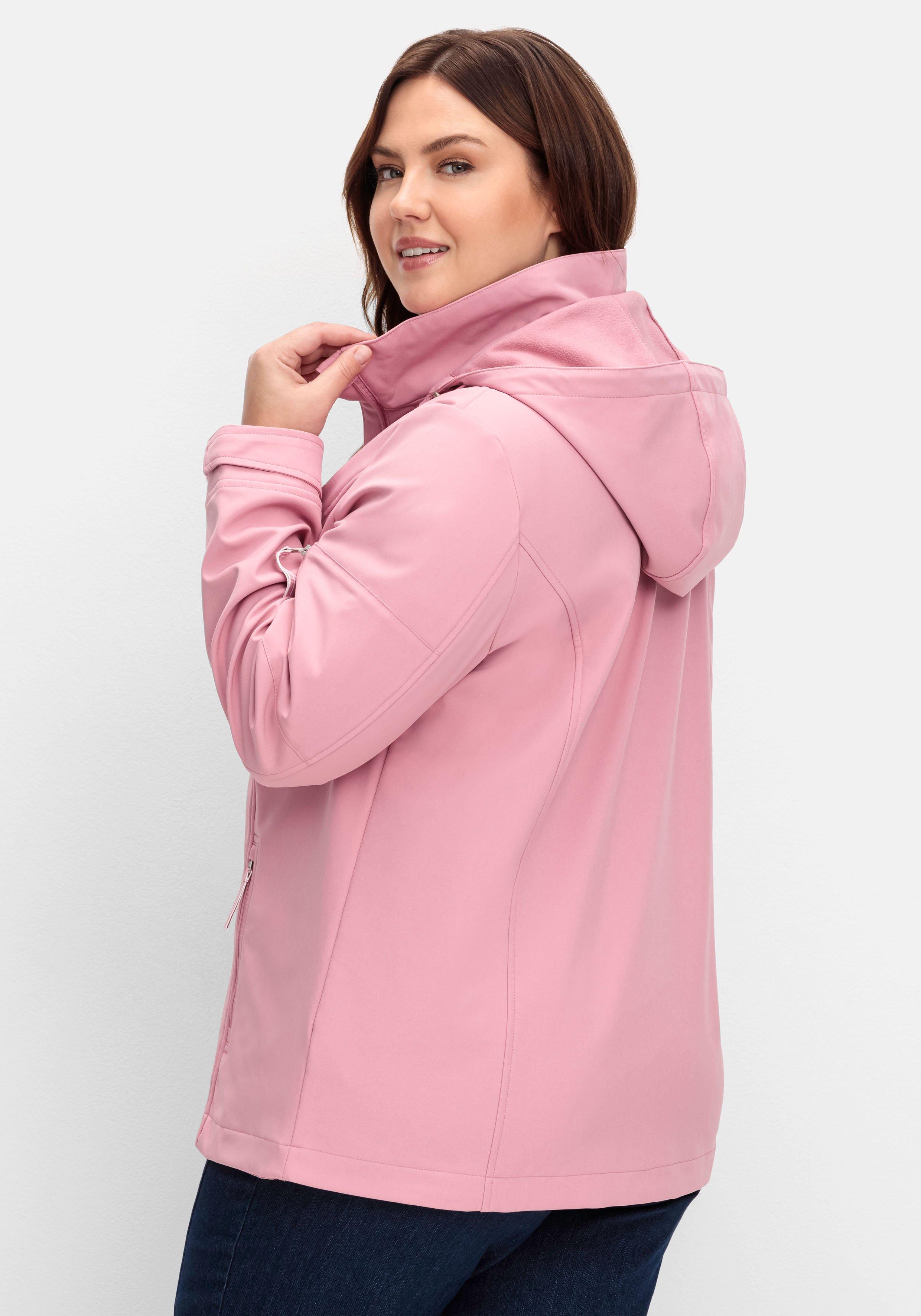 Wind- und wasserabweisende Softshelljacke
