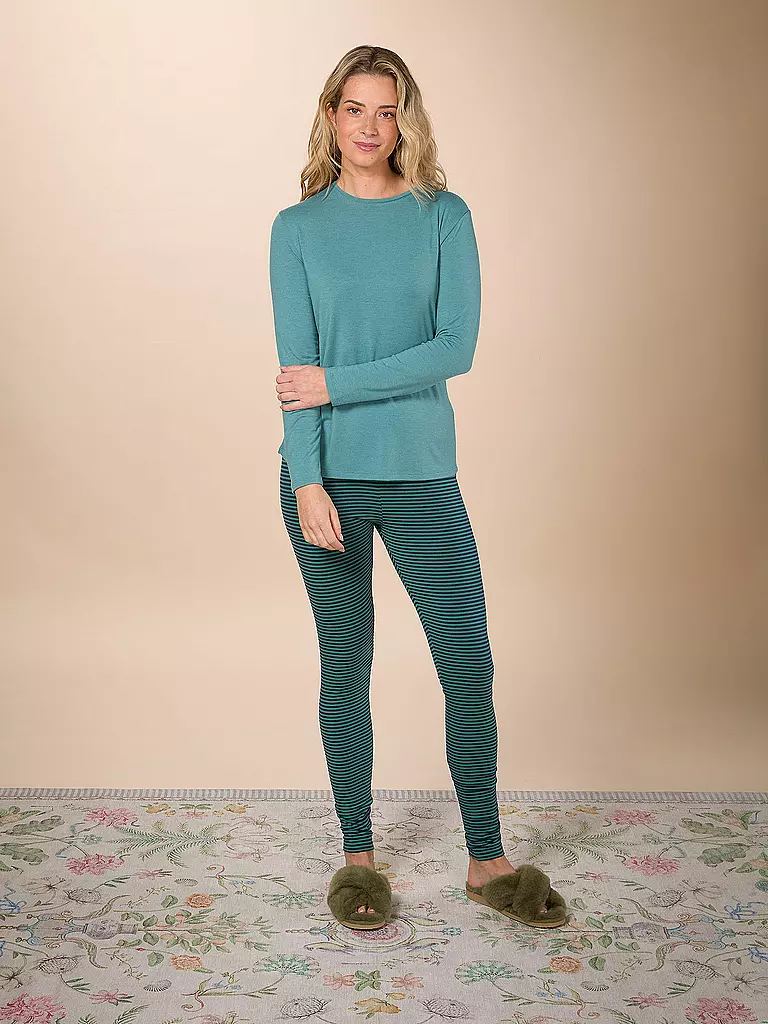 PIP STUDIO Loungewear Langarmshirt TOM hellgrün