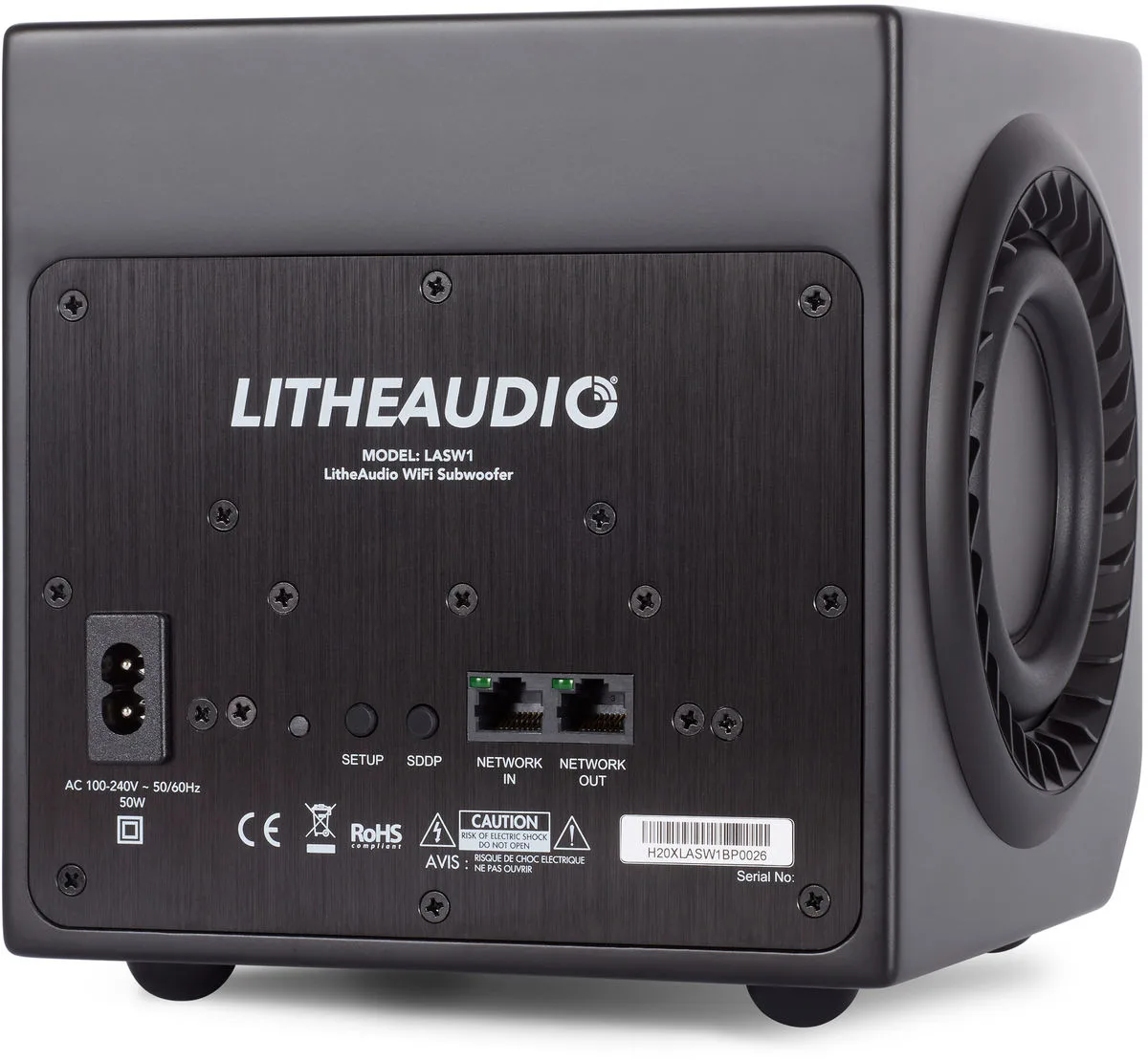 Lithe Audio Wireless Micro Sub woofer Caissons de basses