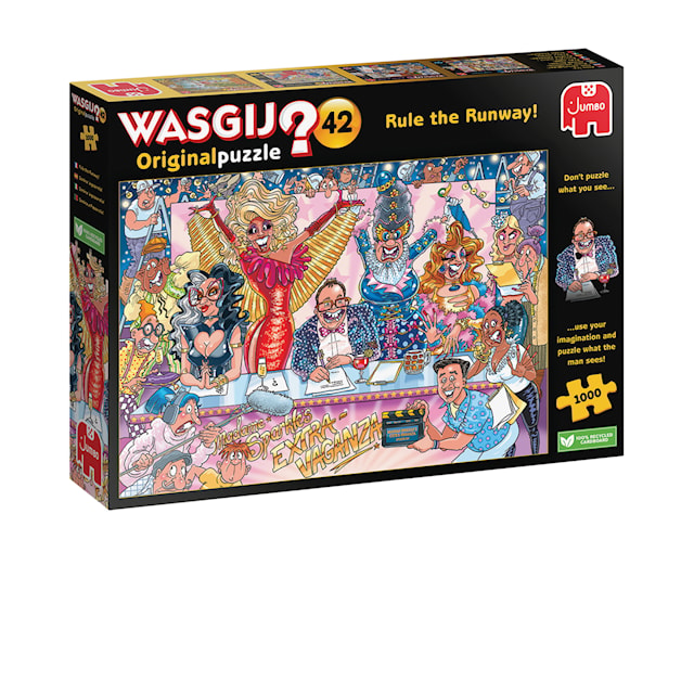 Wasgij Original 42 Rule The Runway Puslespill 1000 brikker, Jumbo