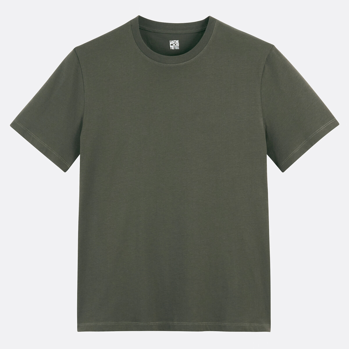 COLEÇÃO LA REDOUTE<br>Camiseta com gola redonda e mangas curtas