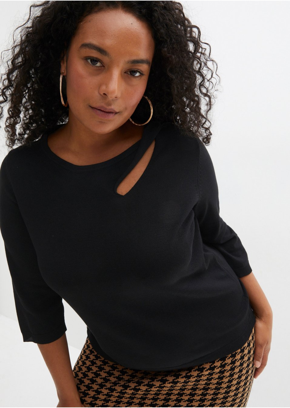Pull avec détail