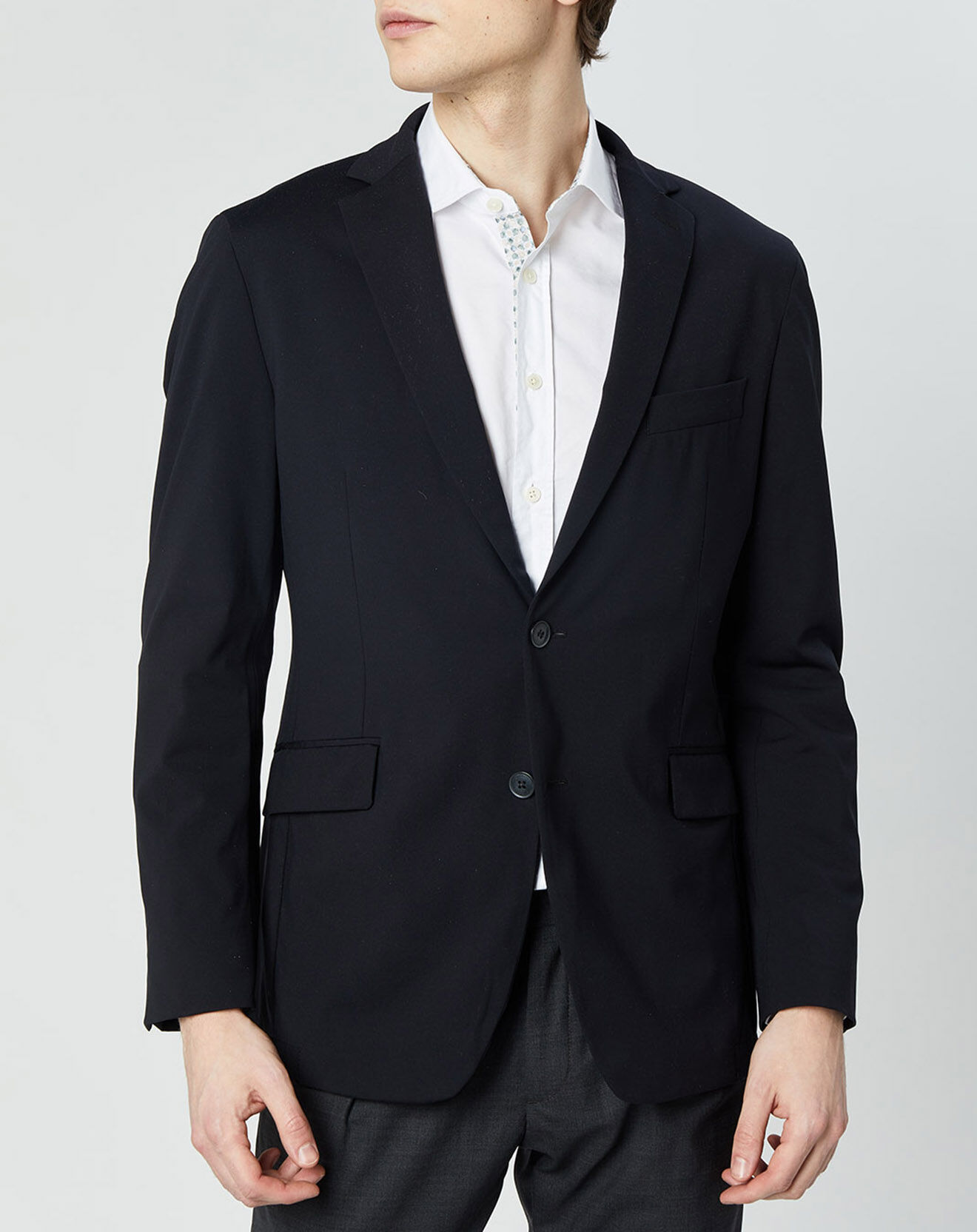 Hackett London Veste Jersey Technique noire