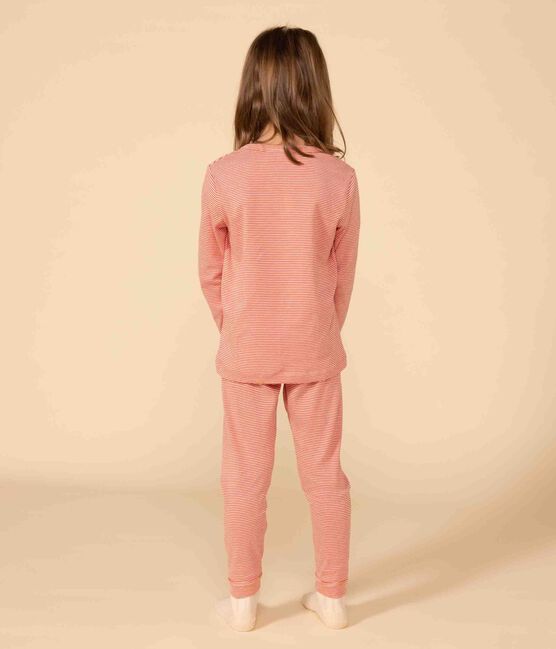 Pyjama rayé en coton enfant