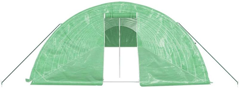 Tuinkas - Ruim - Polyetheen - Staal Frame - UV-Bestendig