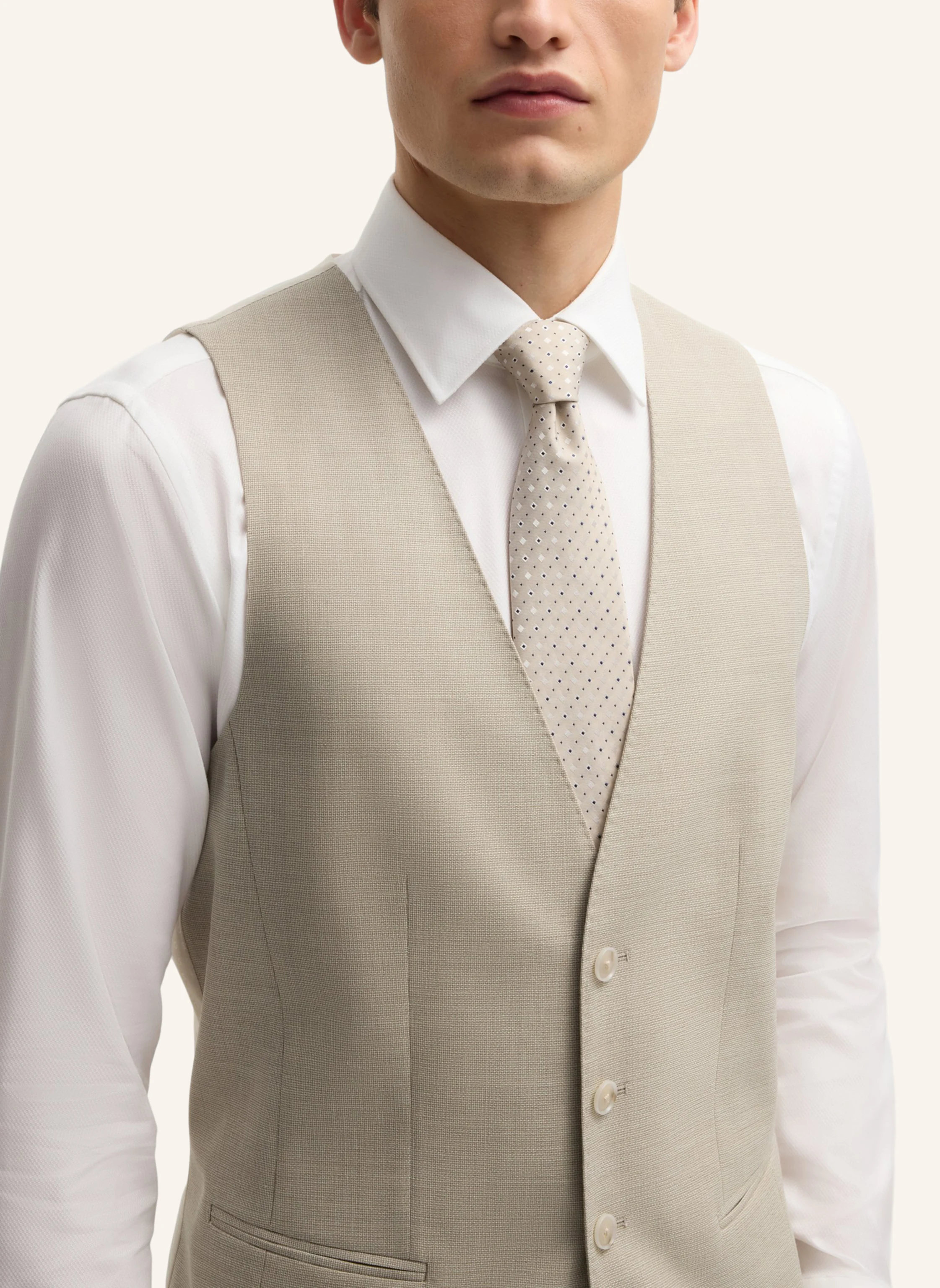 BOSS Business Anzug H-HUGE-3PCS-232 Slim Fit