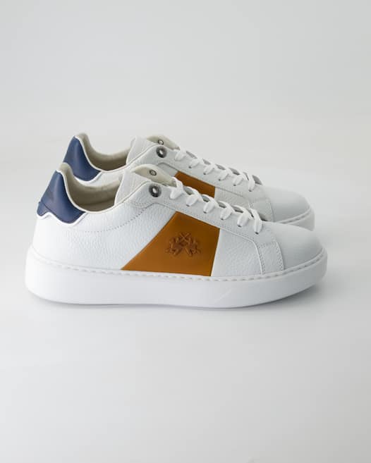 La Martina LFM251.005.4170 Sneaker in Weiß