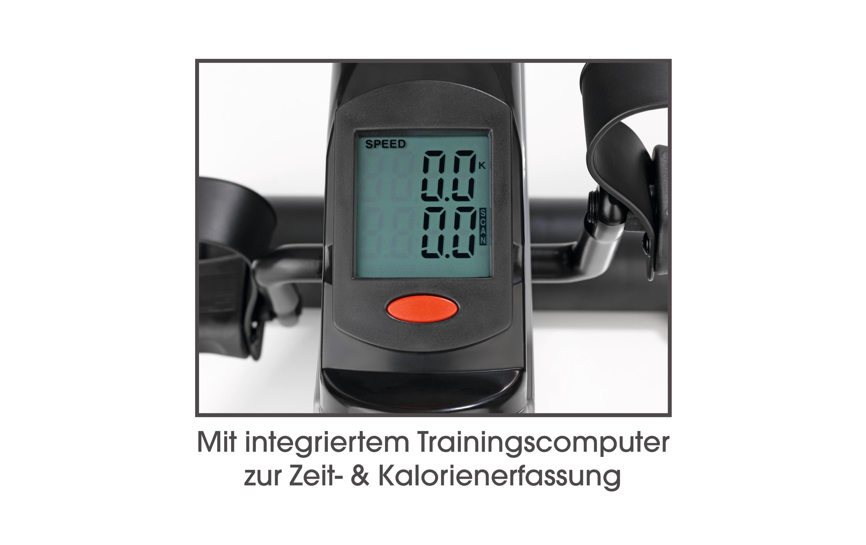 Mini-Trainer 2 in 1 Grau/SchwarzMini-Trainer für Arme und Beine