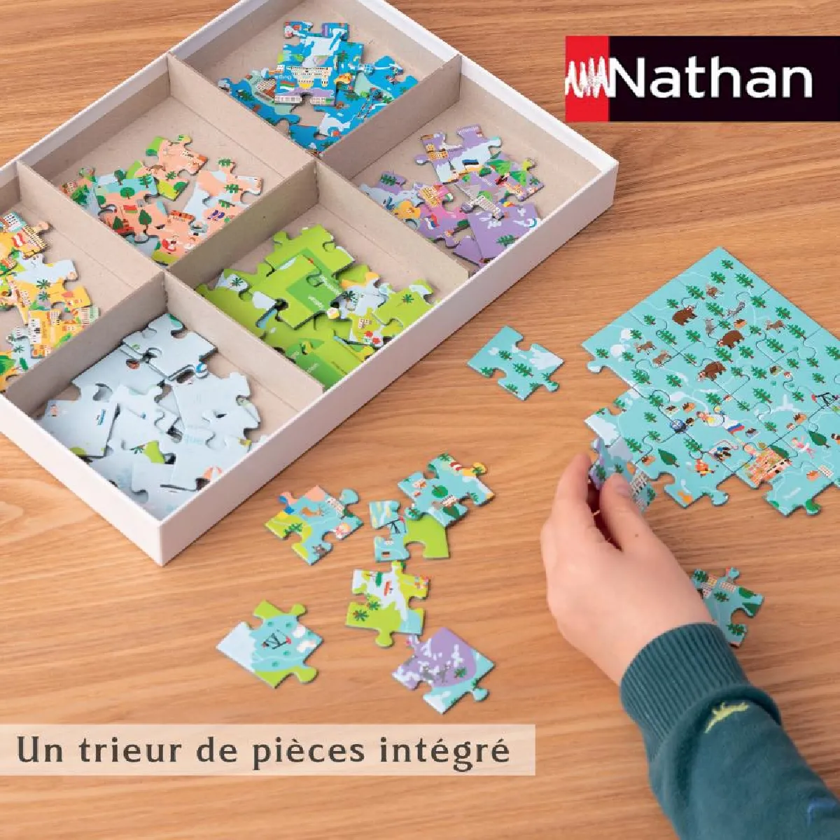 Nathan Carte du Monde