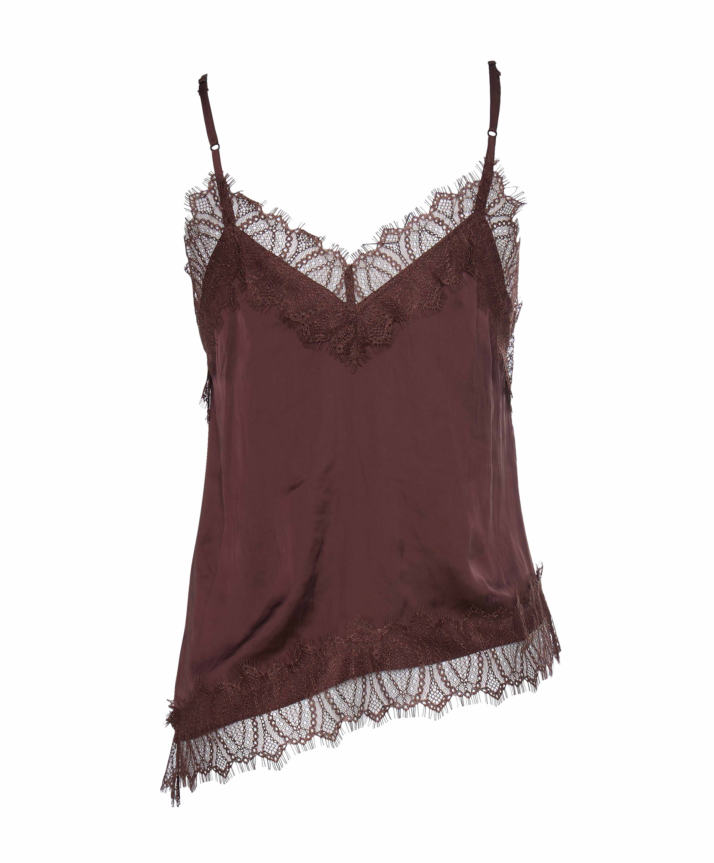 LUISA CERANO Dames top bruin