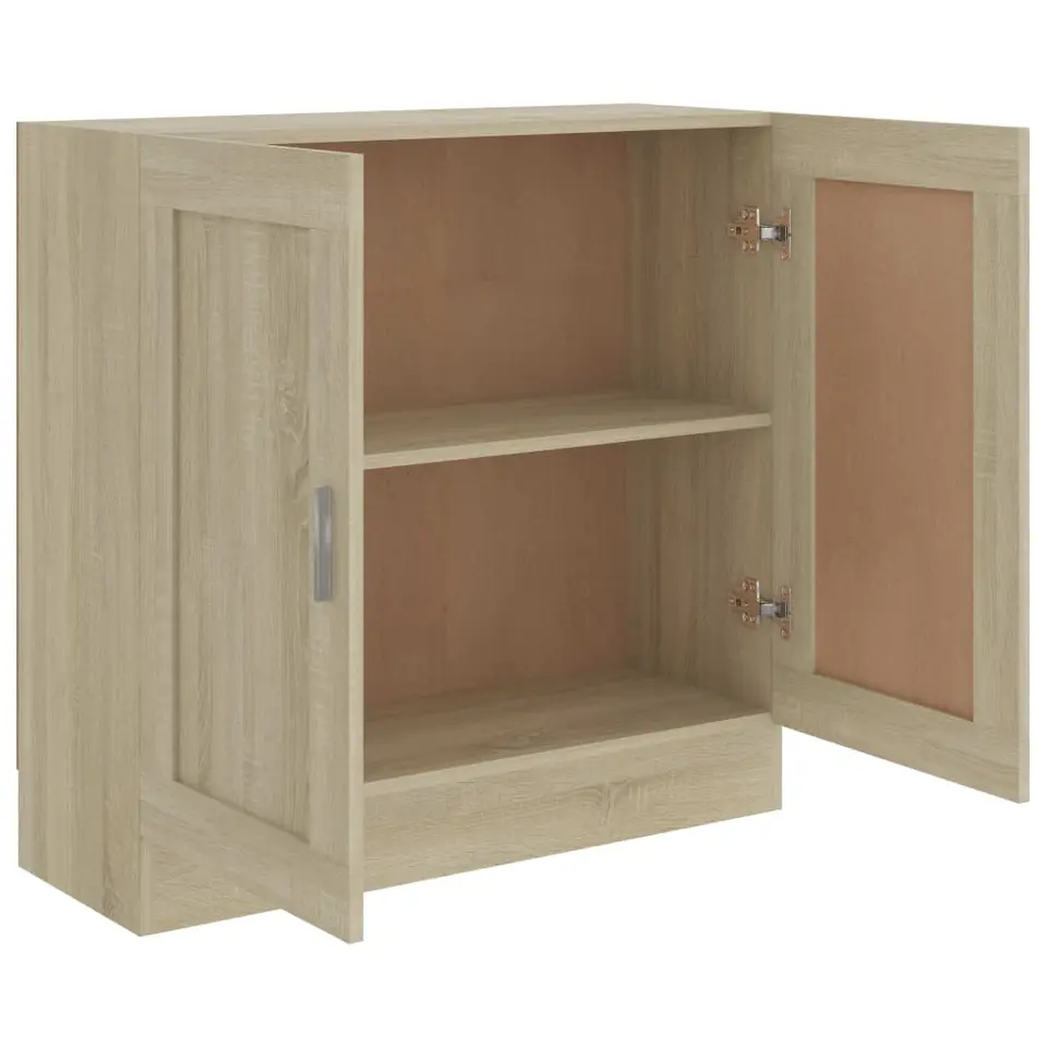 vidaXL - Boekenkast - Bruin - Bewerkt hout