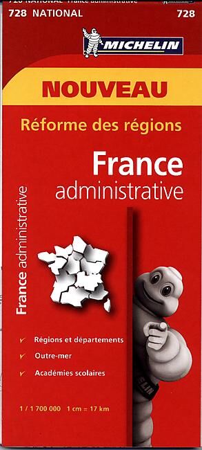 MICHELIN - 728 FRANCE ADMINISTRATIVE 1 1 700 000