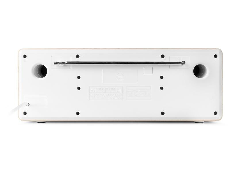 Audizio Radio/CD-Player Prato Weiss DAB  Radio mit CD-Player