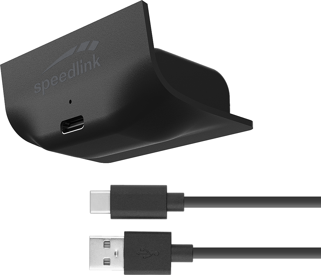 SPEEDLINK PULSE X Play & Charge Kit for XBox Series X/S, black